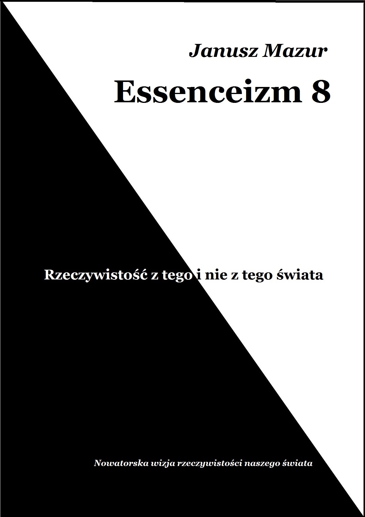 Essenceizm 8_Okadka przednia