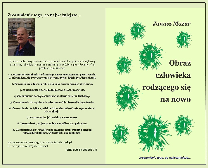 Okładka Wizja człowieka rodzącego się na nowo Okładka Wizja człowieka rodzącego się na nowo