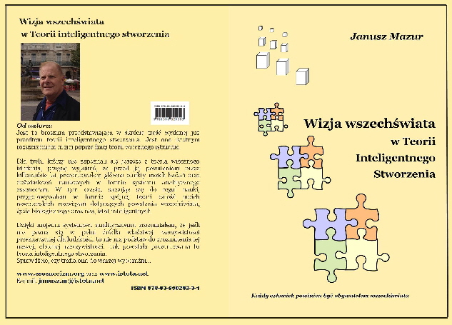 Okładka Wizji wszechświata w Teorii inteligentnego stworzenia
