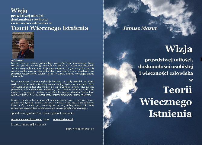 Okładka_Wizja wieczności w Teorii wiecznego istnienia Okładka_Wizja wieczności w Teorii wiecznego istnienia